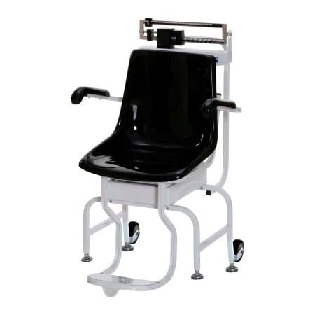Pelstar/Health O Meter Health O Meter 445KL Chair Scale 440 x 1/4lb/200kg x 100g W/ Flip-Arm, Foot Rests, Wheels 445KL